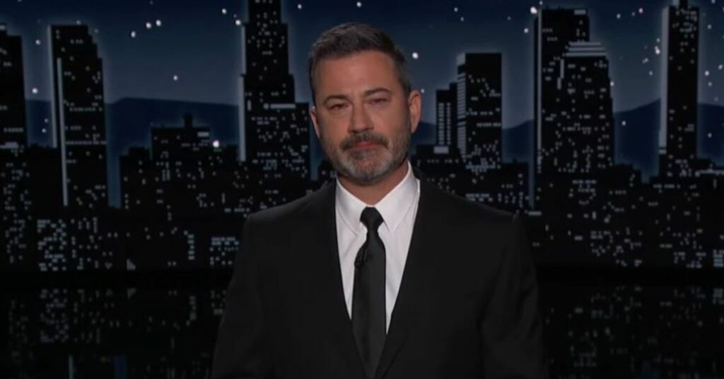 After the massacre in Texas, Jimmy Kimmel in tears on his show