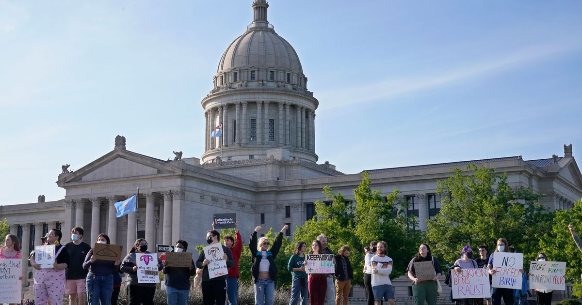 In the United States, Oklahoma wants to ban abortion from fertilization