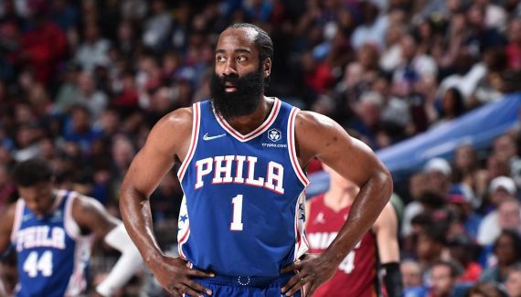 James Harden leaves the playoffs by the back door