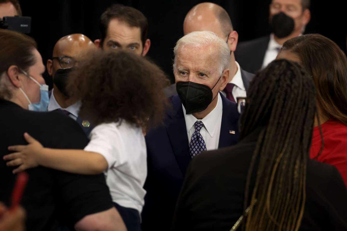 Joe Biden denounces the “poison” of white supremacism