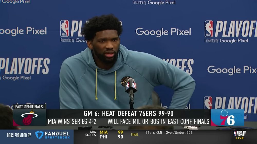 Joel Embiid lucid on James Harden's status in Philly