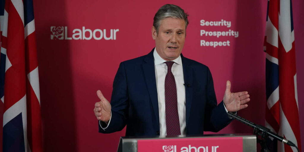 Keir Starmer, the leader of British Labor, ready to resign in the event of a fine