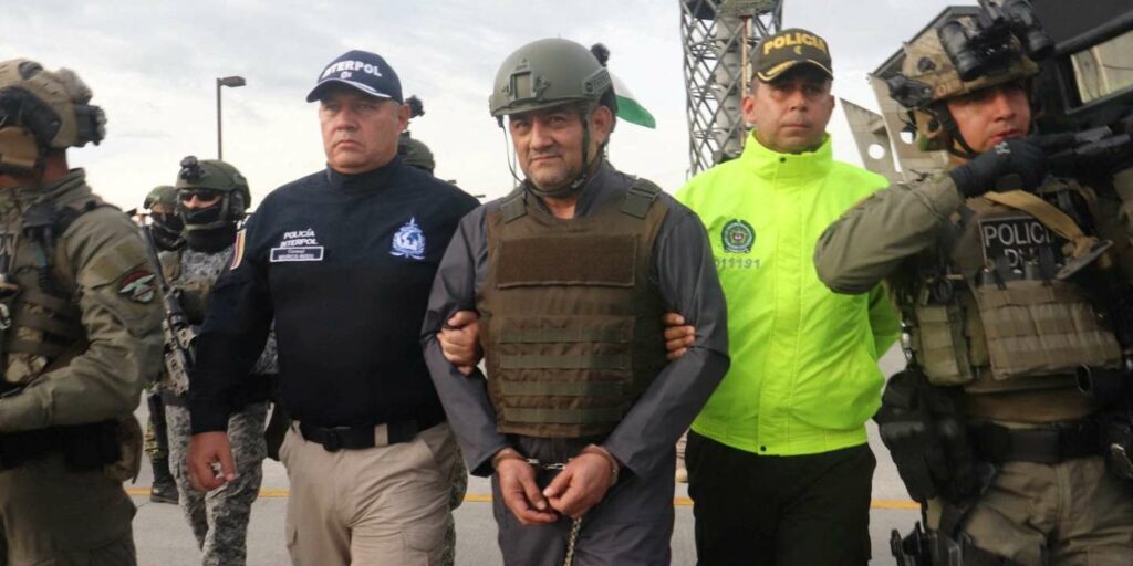 Tensions in Colombia after the extradition to the United States of drug trafficker Otoniel