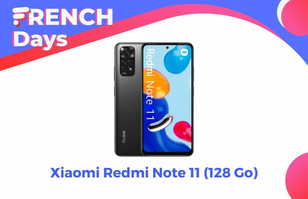 The French Days drop the Xiaomi Redmi Note 11 (128 GB) below 200 €