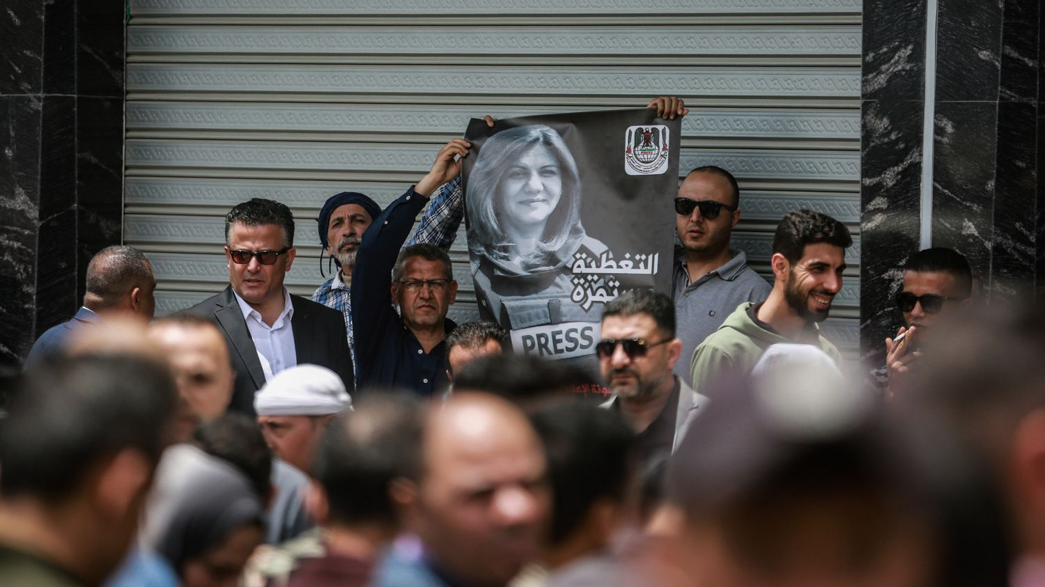 The emotion of the Palestinians "traumatized" by the death of Shireen Abu Akleh, journalist of Al-Jazeera