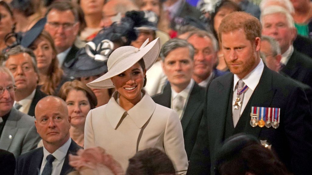 Meghan, Harry, Kate et William : cette image dérangeante en pleine messe du Jubilé